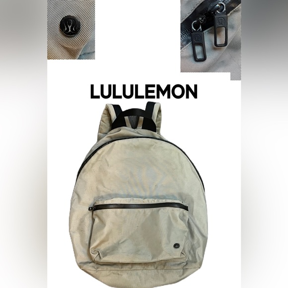 Lululemon Athletica Gray Backpack - Picture 1 of 12
